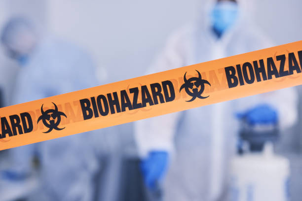 Professional Biohazard technician working in Bartlett, IL